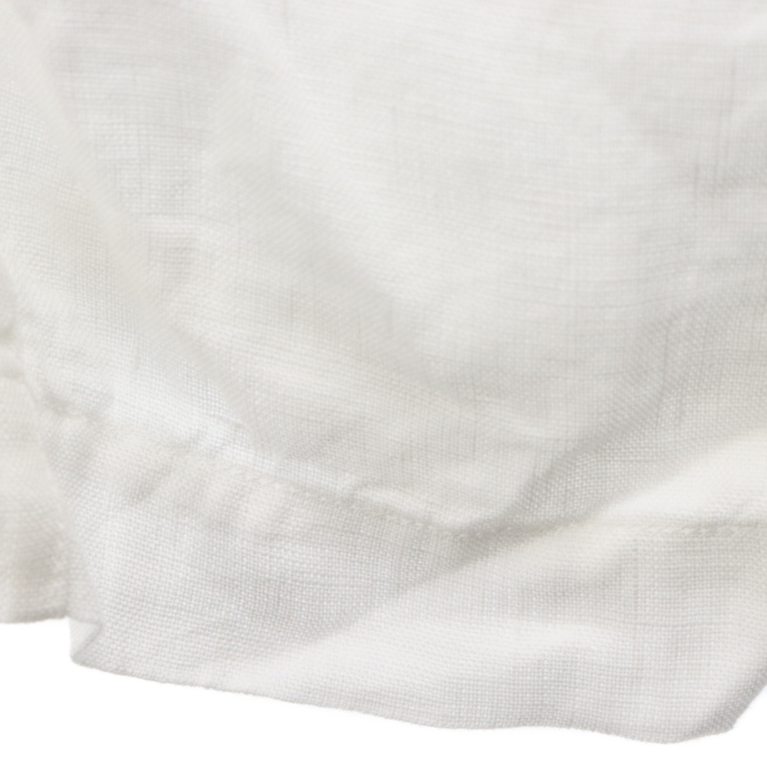 STONE ISLAND(ストーンアイランド)のSTONE ISLAND ストーンアイランド リネン 半袖ポロシャツ ホワイト 701511401 メンズのトップス(ポロシャツ)の商品写真