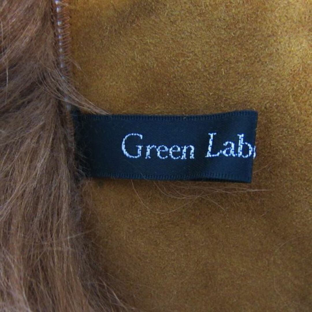 UNITED ARROWS green label relaxing(ユナイテッドアローズグリーンレーベルリラクシング)の美品　green label relaxing　フワフワ暖かなファーストール レディースのファッション小物(マフラー/ショール)の商品写真