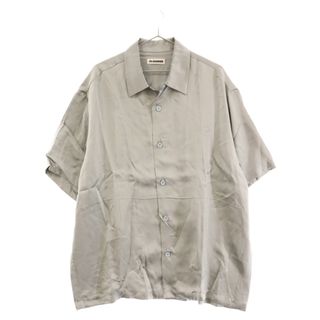 ジルサンダー(Jil Sander)のJIL SANDER ジルサンダー 23SS SHORT SLEEVE SHIRT オープンカラーレーヨン半袖シャツ J22DL0112 グレー(シャツ)