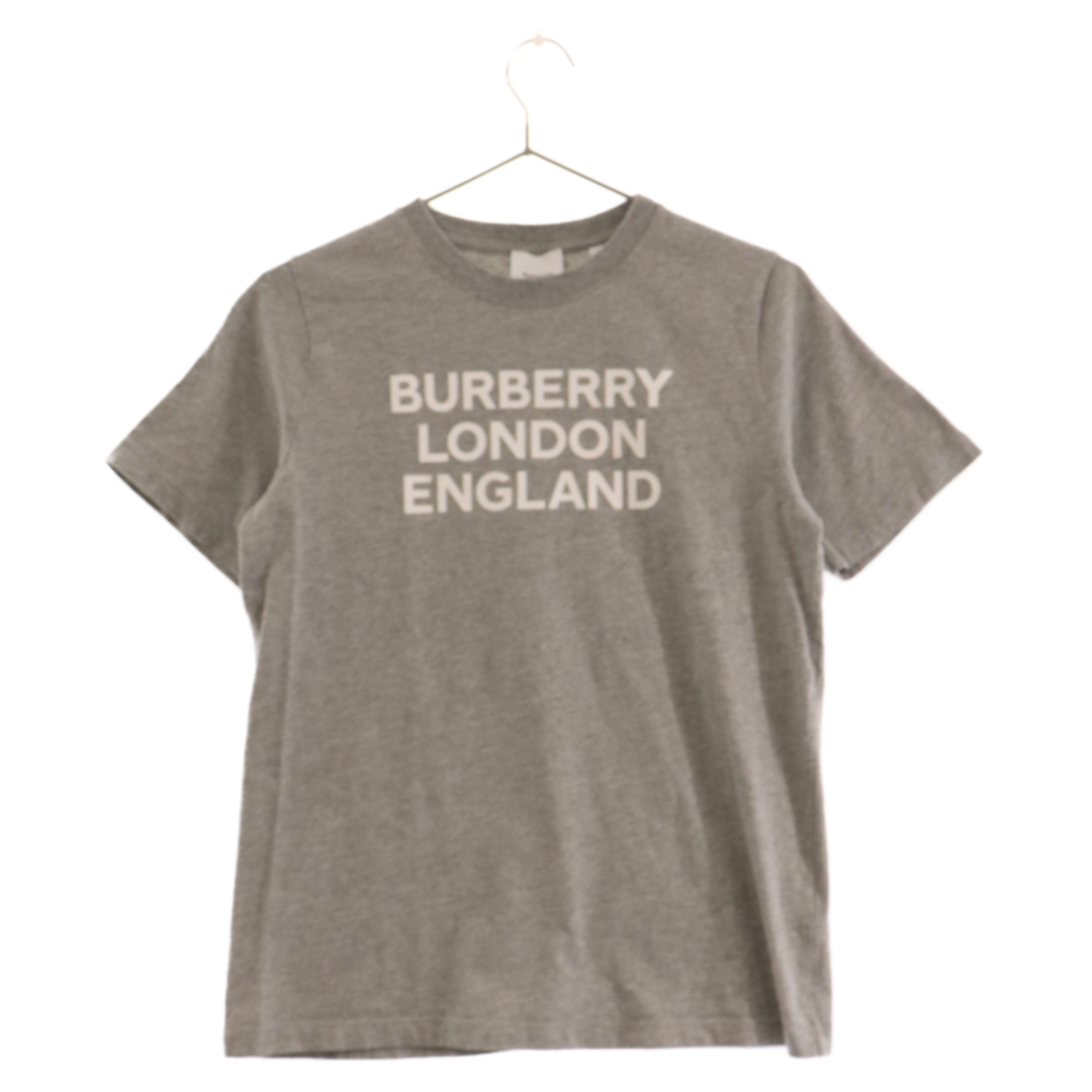 BURBERRY(バーバリー)のBURBERRY バーバリー ロゴプリントデザイン 半袖Tシャツ カットソー グレー8028807 レディース キッズ レディースのトップス(Tシャツ(半袖/袖なし))の商品写真