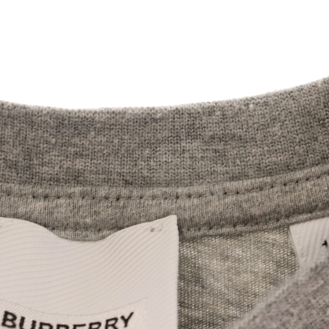BURBERRY(バーバリー)のBURBERRY バーバリー ロゴプリントデザイン 半袖Tシャツ カットソー グレー8028807 レディース キッズ レディースのトップス(Tシャツ(半袖/袖なし))の商品写真