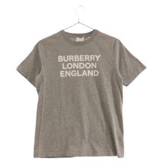 バーバリー(BURBERRY)のBURBERRY バーバリー ロゴプリントデザイン 半袖Tシャツ カットソー グレー8028807 レディース キッズ(Tシャツ(半袖/袖なし))