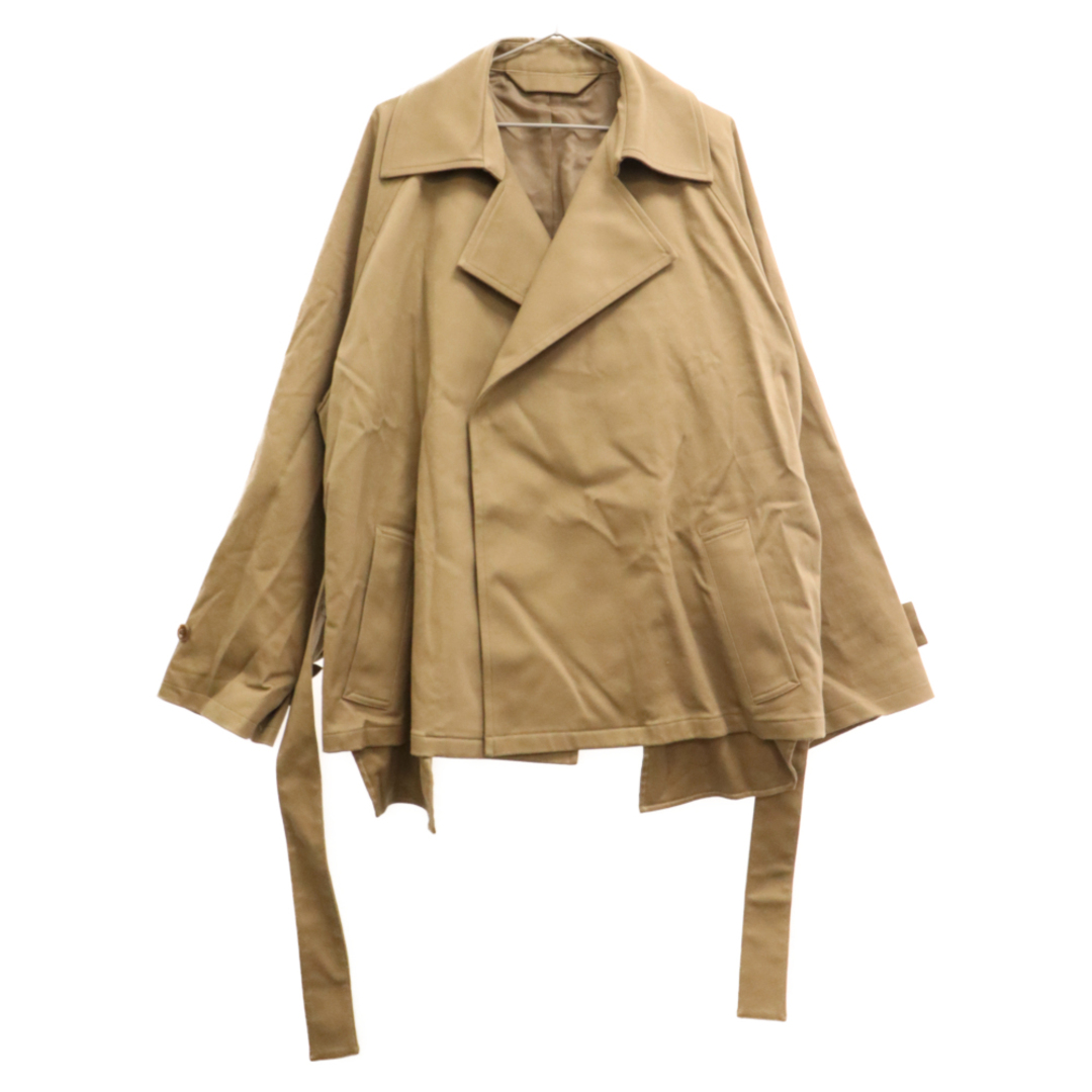 Blanc YM ブランワイエム short trench coat ショート トレンチコート ジャケット ブラウン メンズのジャケット/アウター(トレンチコート)の商品写真