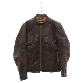 フルカウント(FULLCOUNT)のFULLCOUNT フルカウント LEATHER JACKET RIDERS シングルライダース ジャケット ブラウン(ライダースジャケット)