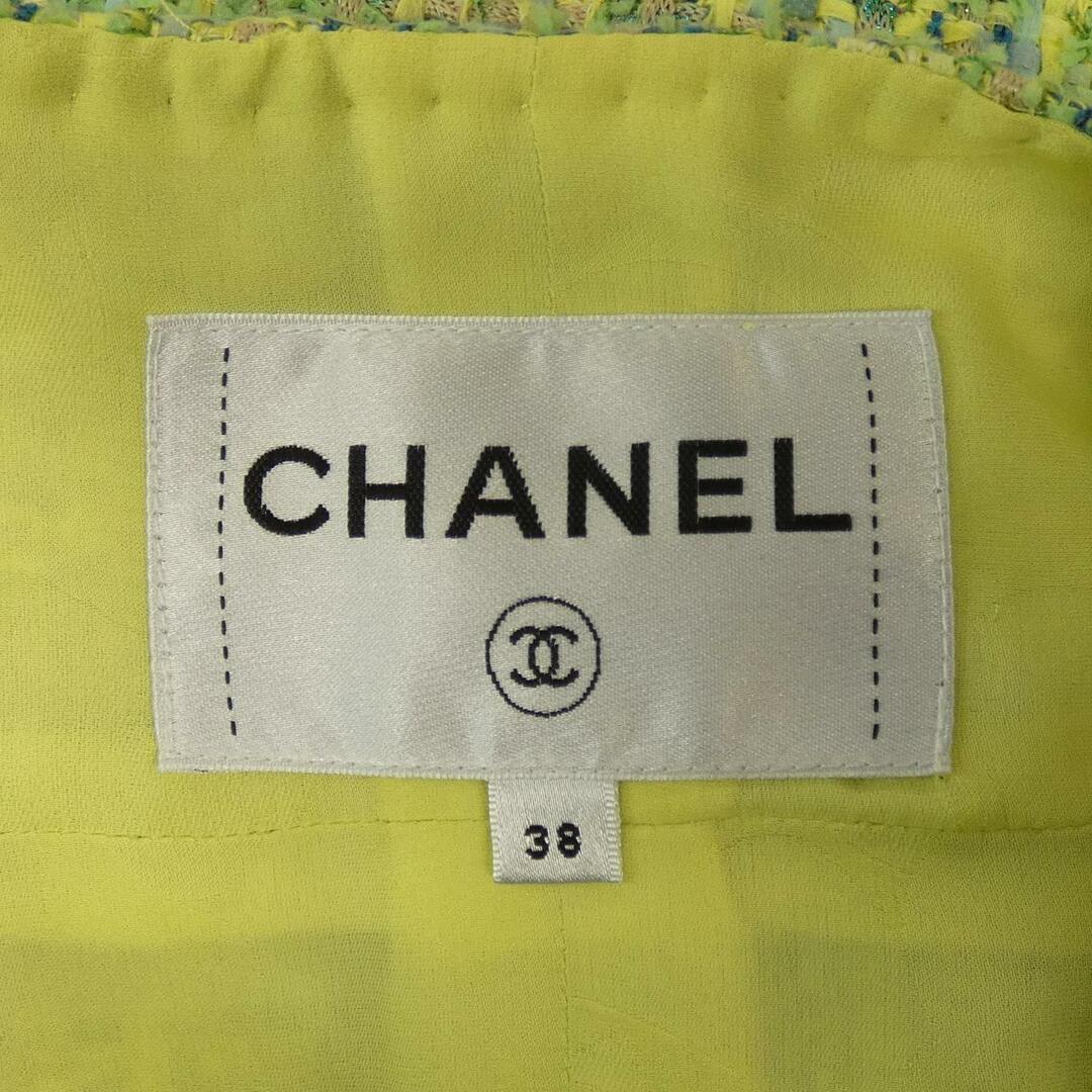 CHANEL(シャネル)のシャネル CHANEL ノーカラージャケット レディースのジャケット/アウター(テーラードジャケット)の商品写真