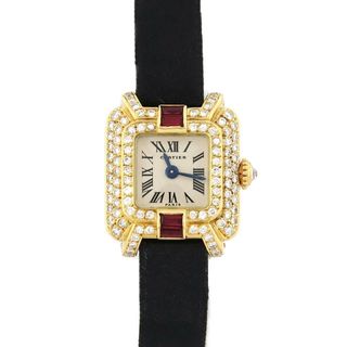 カルティエ(Cartier)のカルティエ エリーゼ YG/D･ラグD&R 89010634 YG 手巻(腕時計)