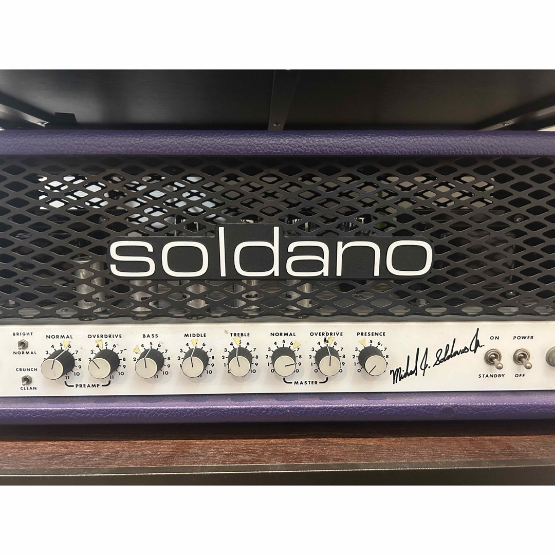 『直筆サイン入り初期型』Soldano SLO100ギターアンプ