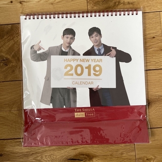 東方神起2019置き型カレンダー(アイドルグッズ)