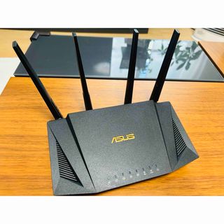 エイスース(ASUS)のASUS WiFi無線ルーターWiFi6 v6プラス　RT-AX3000 V2(その他)