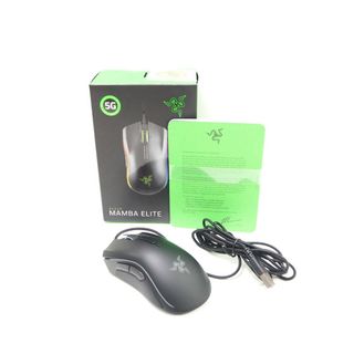 レイザー(LAZER)の美品 RAZER レイザー MAMBA ELUTE ゲーミングマウス 有線 5G eスポーツ HM320C (PC周辺機器)