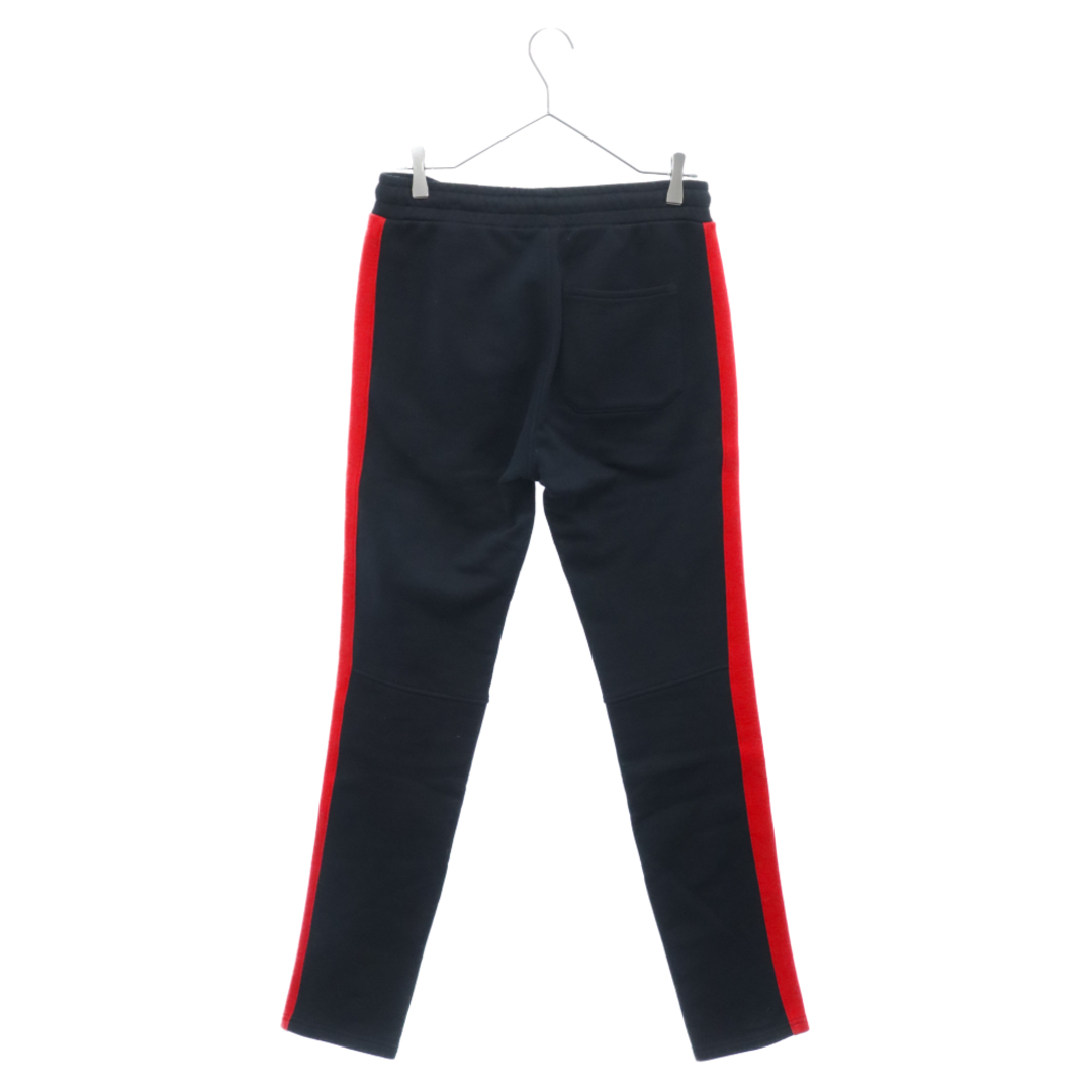 BALMAIN(バルマン)のBALMAIN バルマン Side Line Track Pants サイドライン トラックパンツ ブラック/レッド RHO5663JO58 メンズのパンツ(その他)の商品写真