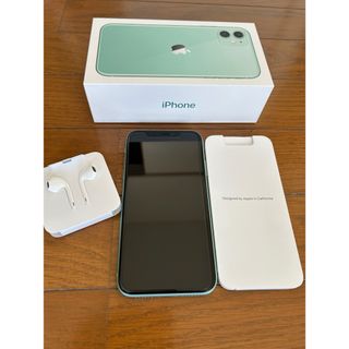 アイフォーン(iPhone)のiPhone11本体 64ギガ グリーン SiMフリー(スマートフォン本体)