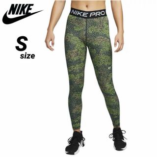 ナイキ(NIKE)の【定価7150円】NIKE PRO トレーニング レギンス スパッツ 花柄 S(レギンス/スパッツ)