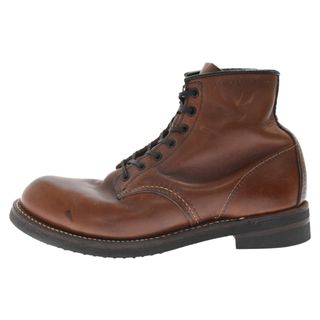 レッドウィング(REDWING)のRED WING レッド ウイング 9016 BECKMAN BOOT ベックマン レザー ハイカット ラウンド ブーツ ブラウン(ブーツ)