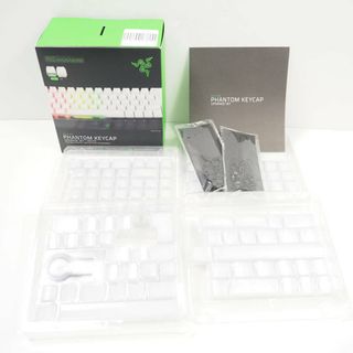 レイザー(LAZER)の美品 RAZER レイザー PHANTOM KEYCAP 交換用キーキャップ eスポーツ ゲーミング HM374C (PC周辺機器)