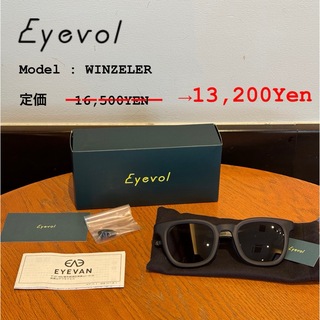 アイヴォル(Eyevol)のEyevol WINZELER 新品未使用(サングラス/メガネ)