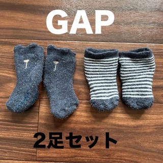 ギャップ(GAP)の【最終値下‼️】GAP ベビーソックス2足セット 3-6ヶ月(靴下/タイツ)
