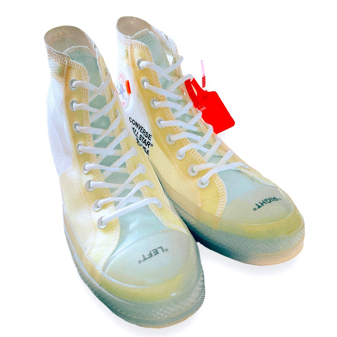 OFF-WHITE(オフホワイト)のoff-white™︎  CONVERSE オフホワイト チャックテイラー メンズの靴/シューズ(スニーカー)の商品写真