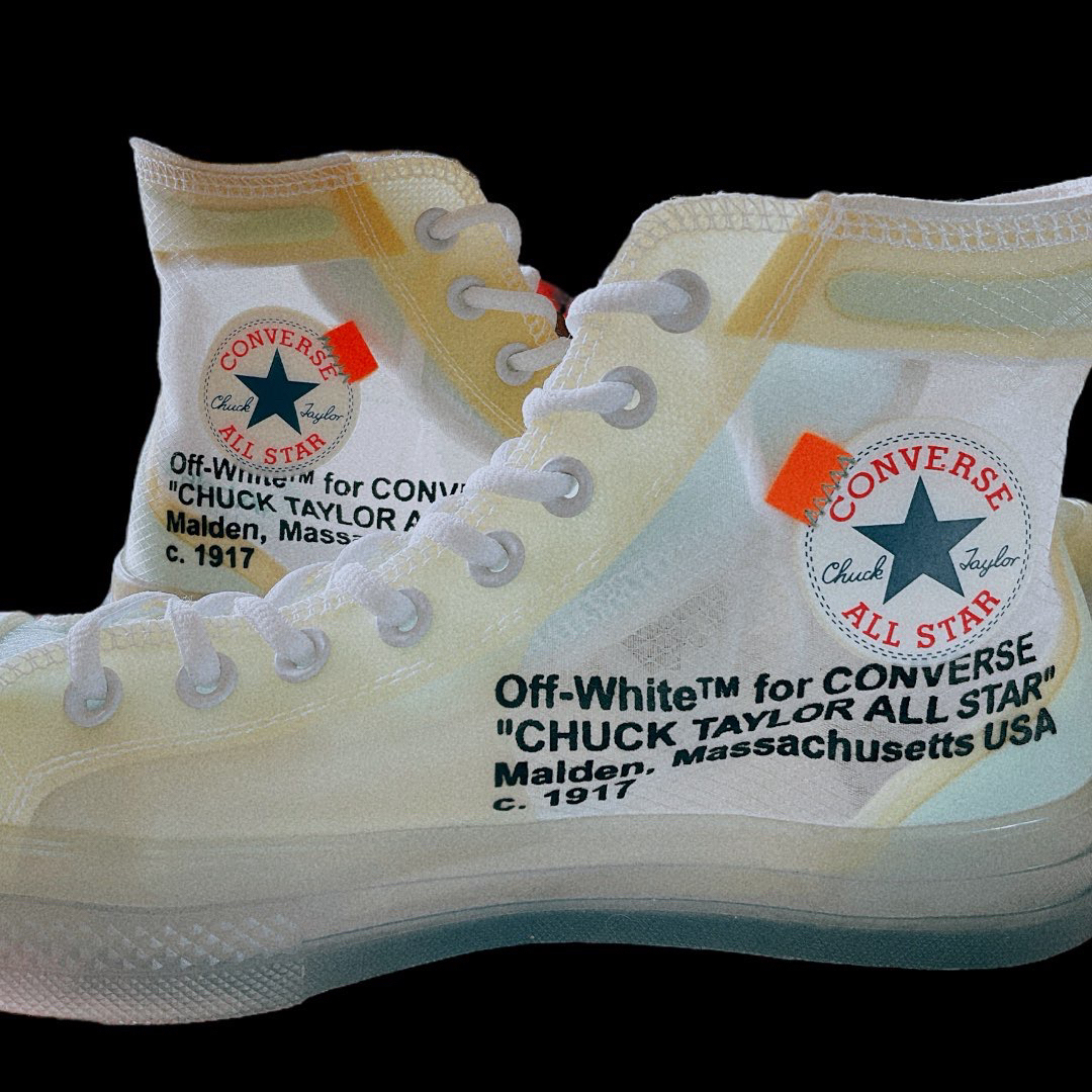 OFF-WHITE(オフホワイト)のoff-white™︎  CONVERSE オフホワイト チャックテイラー メンズの靴/シューズ(スニーカー)の商品写真