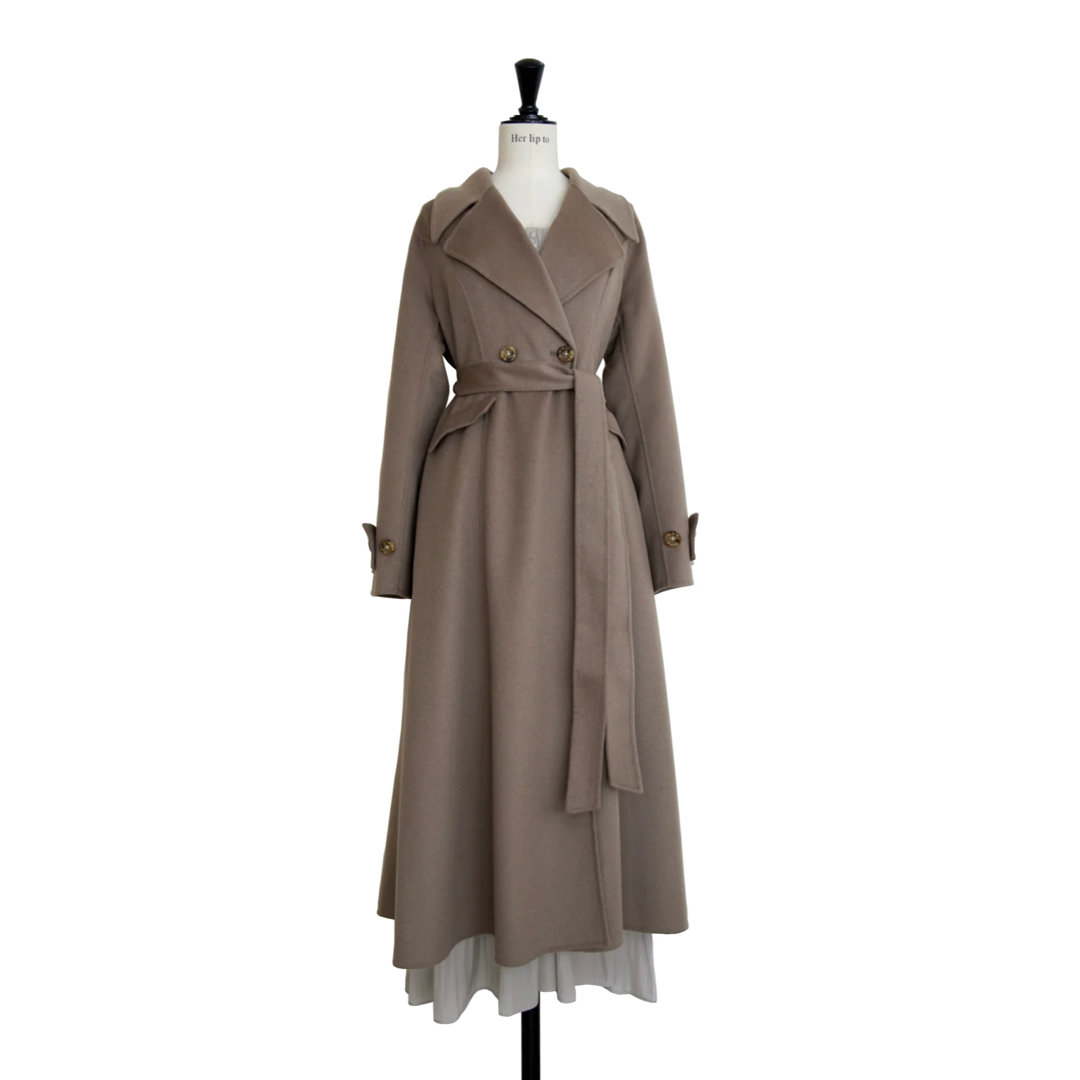 SカラーHamilton Wool River Dress Coat