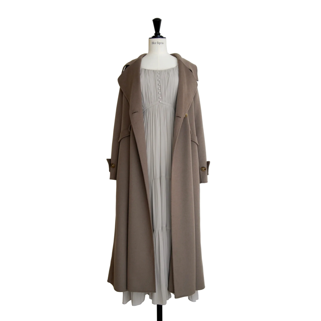 Her lip to - Hamilton Wool River Dress Coatの通販 by Her lip to - Hamilton Wool River Dress Coatの通販 by