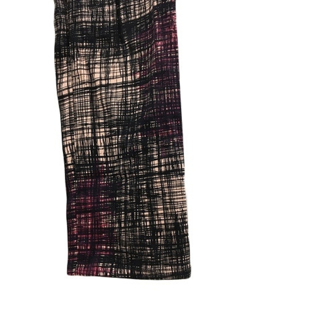 DOUBLE STANDARD CLOTHING(ダブルスタンダードクロージング)のダブルスタンダードクロージング ダブスタ パンツ テーパード 36 ピンク 黒 レディースのパンツ(その他)の商品写真