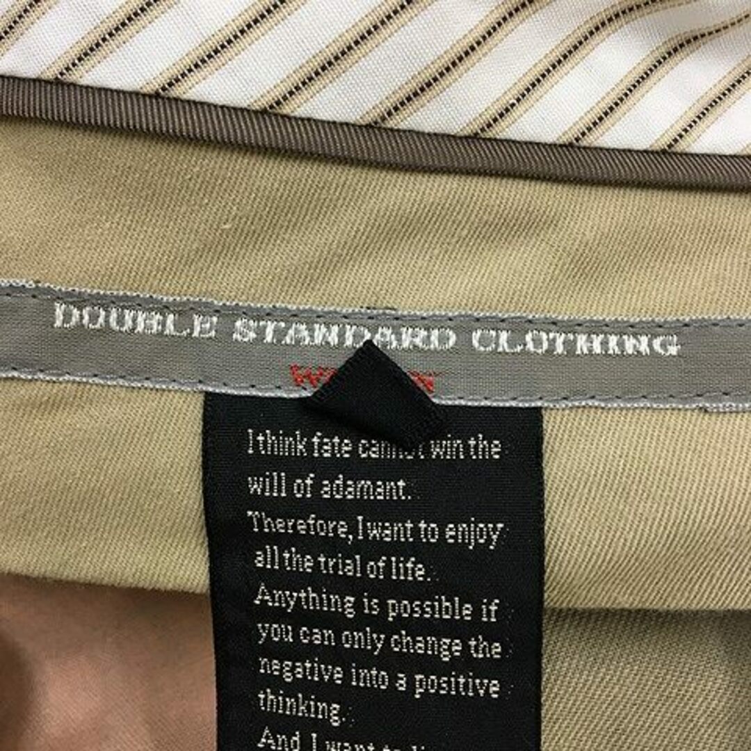 DOUBLE STANDARD CLOTHING(ダブルスタンダードクロージング)のダブルスタンダードクロージング ダブスタ パンツ テーパード 36 ピンク 黒 レディースのパンツ(その他)の商品写真