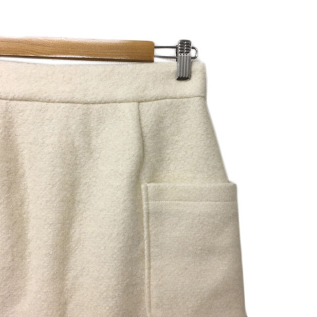 AG by aquagirl(エージーバイアクアガール)のエージーバイアクアガール スカート ニット タイト ミモレ 膝下 L 白 レディースのスカート(ひざ丈スカート)の商品写真