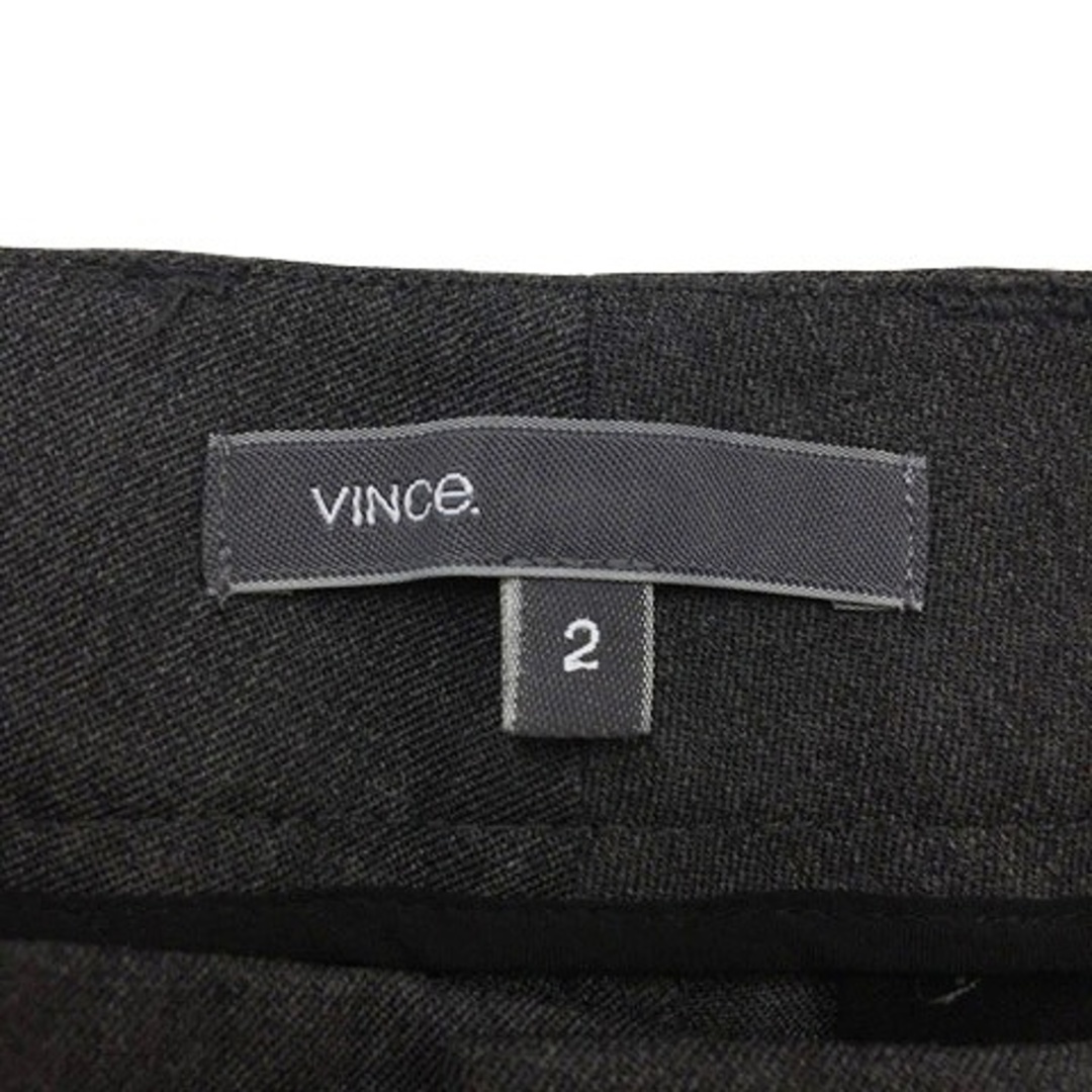 Vince(ビンス)のヴィンス パンツ テーパード ロング ウール センターシーム 無地 2 グレー レディースのパンツ(その他)の商品写真