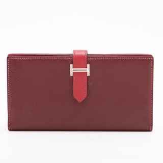 エルメス ベアン 財布(レディース)（レッド/赤色系）の通販 100点以上 