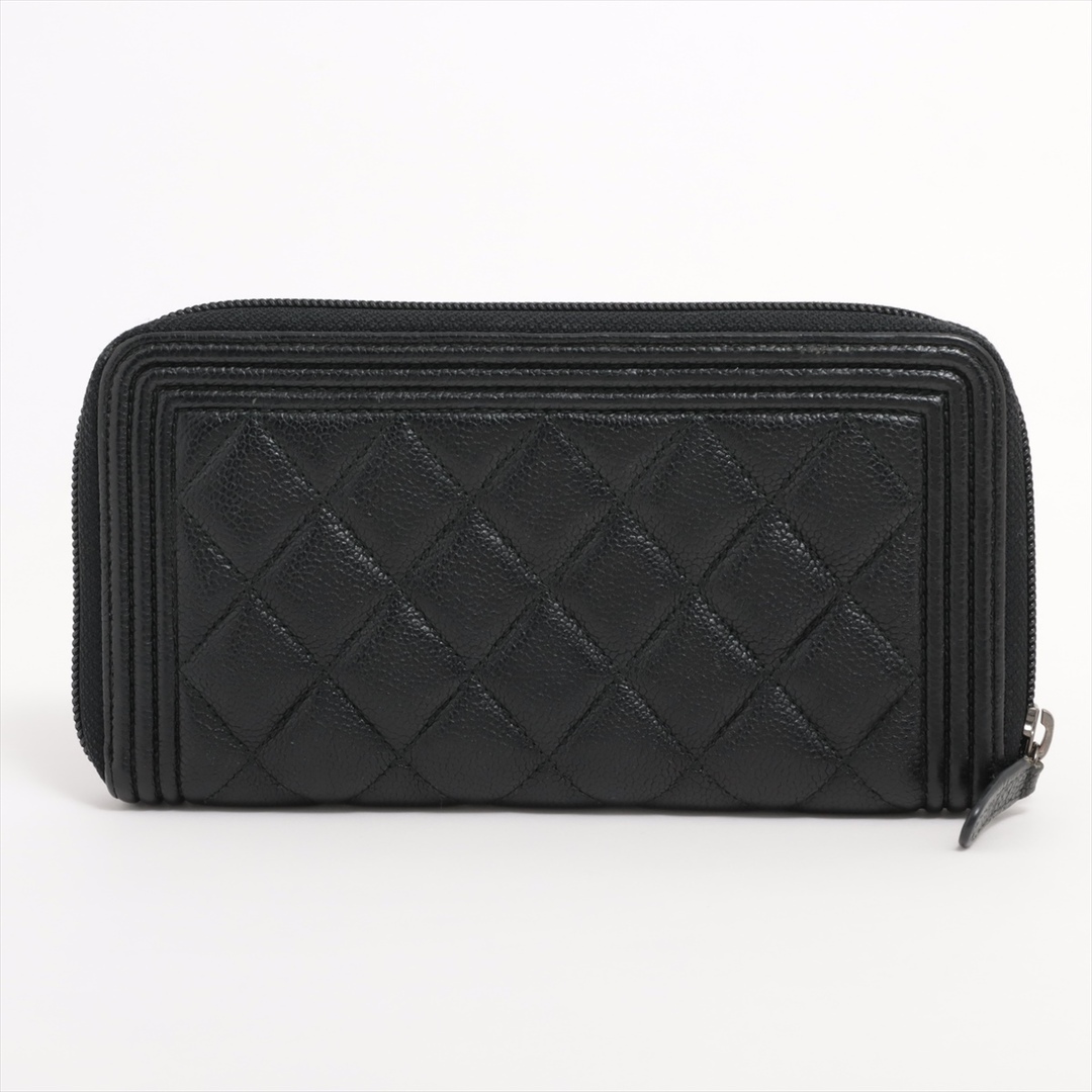 CHANEL(シャネル)のシャネル  キャビアスキン  ブラック レディース 長財布 レディースのファッション小物(財布)の商品写真