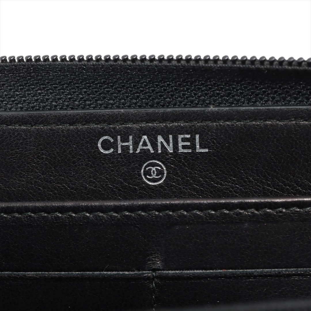 CHANEL(シャネル)のシャネル  キャビアスキン  ブラック レディース 長財布 レディースのファッション小物(財布)の商品写真