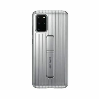 サムスン(SAMSUNG)のGalaxy S20+ Protective Standing カバー シルバー(Androidケース)