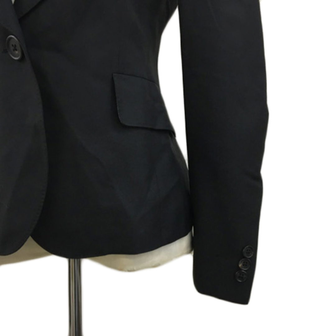 UNITED ARROWS(ユナイテッドアローズ)のユナイテッドアローズ ジャケット テーラード シングル ウール 長袖 36 黒 レディースのジャケット/アウター(その他)の商品写真