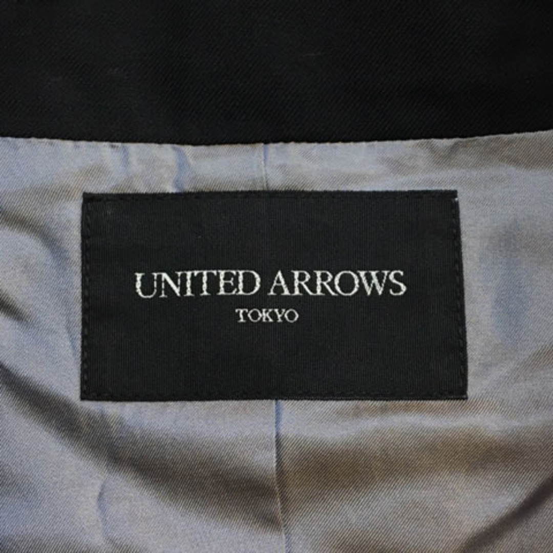 UNITED ARROWS(ユナイテッドアローズ)のユナイテッドアローズ ジャケット テーラード シングル ウール 長袖 36 黒 レディースのジャケット/アウター(その他)の商品写真