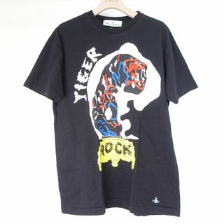 ヴィヴィアンウエストウッド(Vivienne Westwood)のヴィヴィアンウエストウッド Vivienne Westwood　REDレーベル Tシャツ　黒　M(Tシャツ(半袖/袖なし))