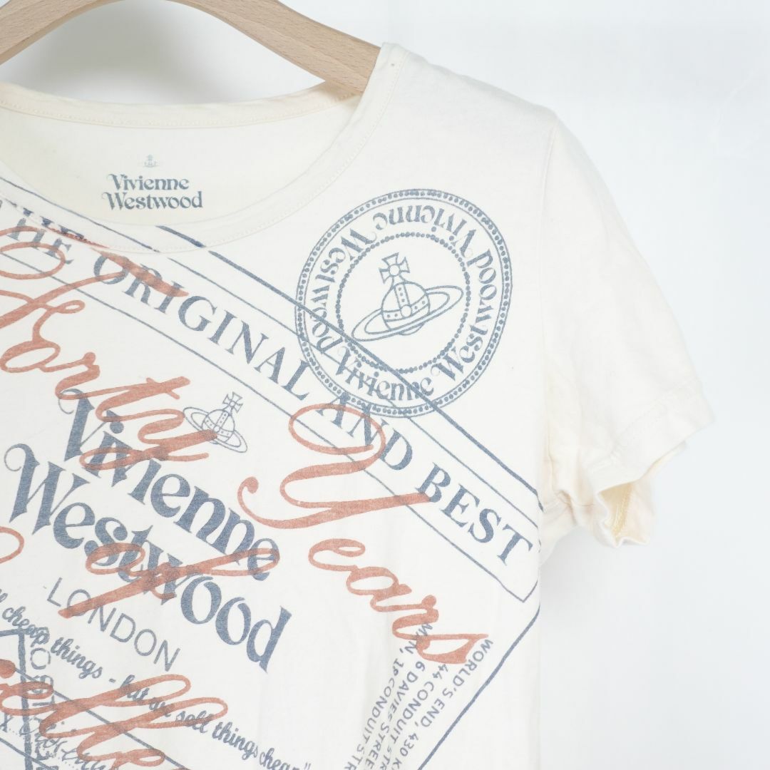 Vivienne Westwood(ヴィヴィアンウエストウッド)のヴィヴィアンウエストウッド Vivienne Westwood　靴の回廊展限定シャツ　2 レディースのトップス(Tシャツ(半袖/袖なし))の商品写真