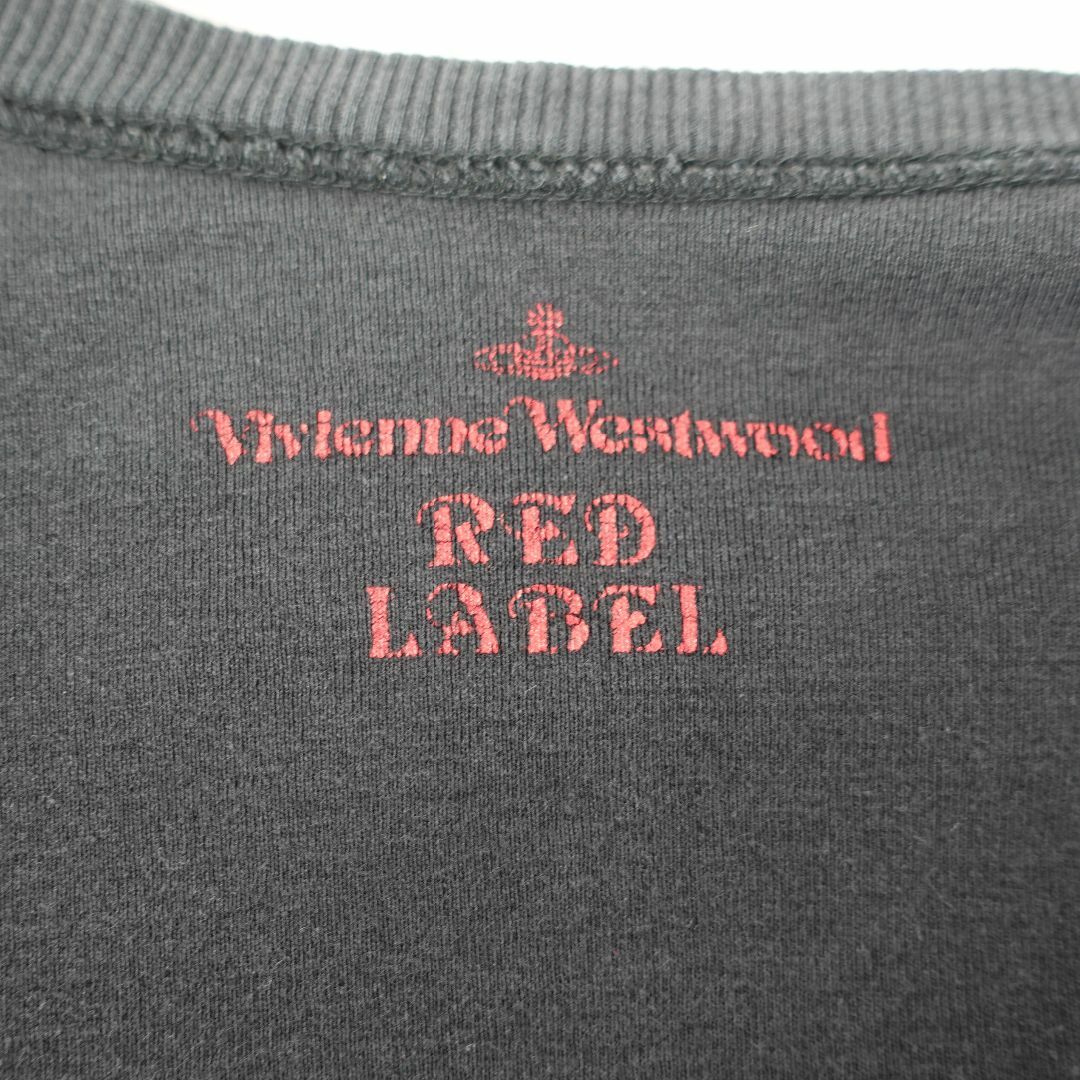 Vivienne Westwood(ヴィヴィアンウエストウッド)のヴィヴィアンウエストウッド Vivienne Westwood　スカル7分丈Tシャツ　2 レディースのトップス(Tシャツ(長袖/七分))の商品写真