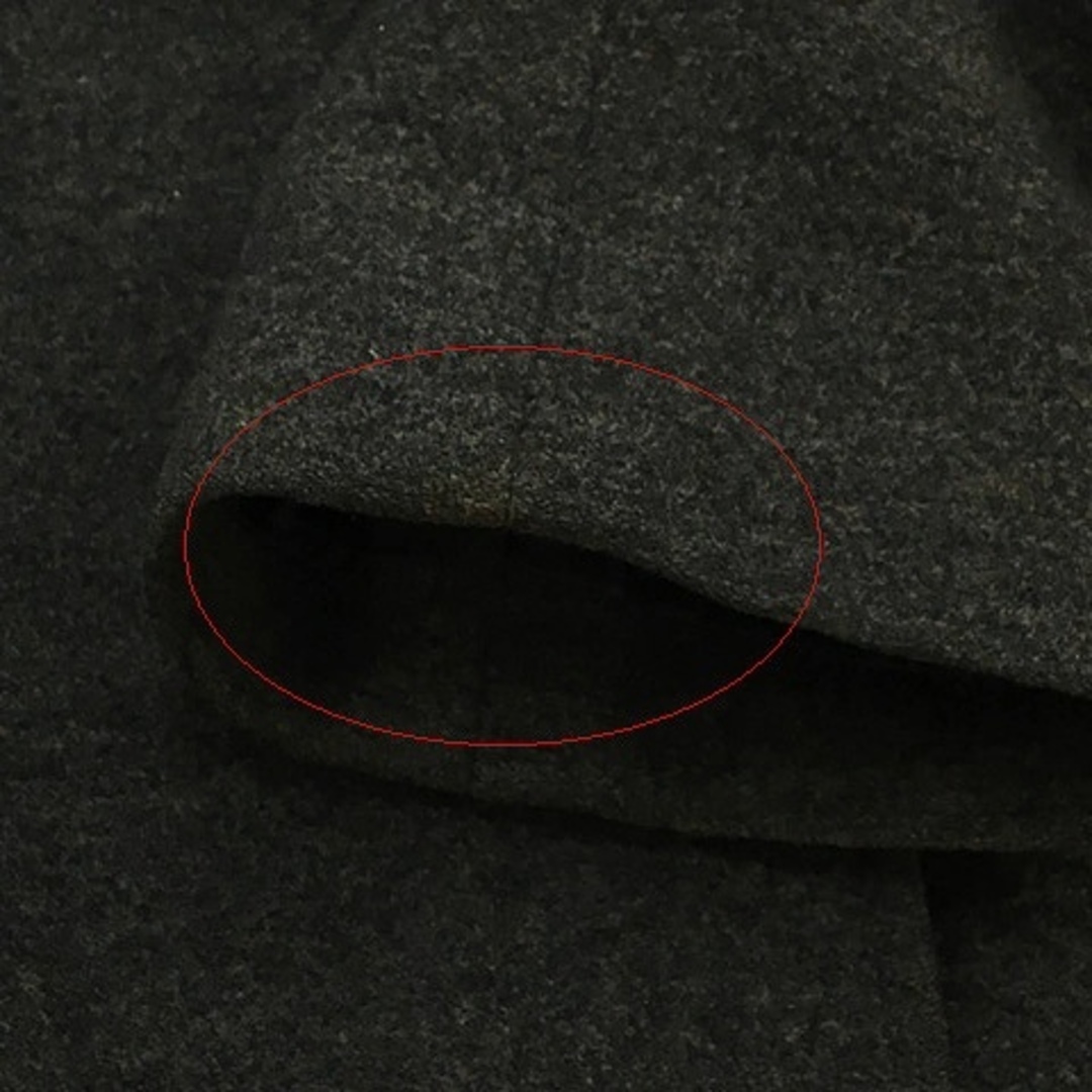 ハートフォード コート ステンカラー ロング ウール 長袖 3 グレー 黒 レディースのジャケット/アウター(その他)の商品写真