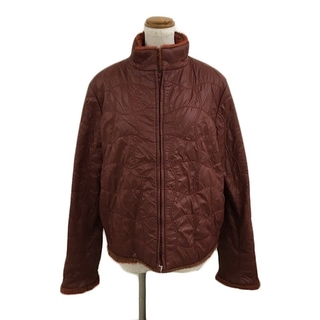 ロロ(LOLO)のロロ Collection ジャケット ジップアップ 長袖 42 エンジ 赤(ブルゾン)