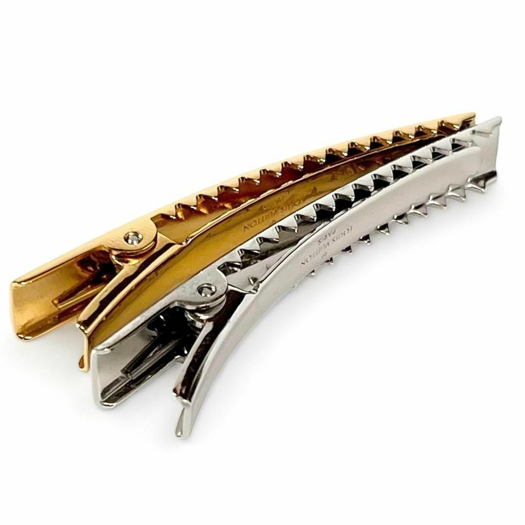 【極美品⭐︎付属品完備】ルイヴィトン ヘアクリップ バレッタ ナノグラム 【極美品⭐︎付属品完備】ルイヴィトン ヘアクリップ バレッタ ナノグラム