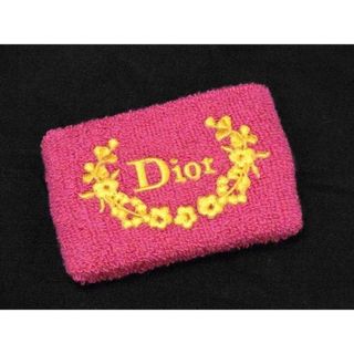 ディオール(Dior)の■美品■ ChristianDior クリスチャンディオール パイル リストバンド バングル ブレスレット アクセサリー ピンク系 DD5325(ブレスレット/バングル)