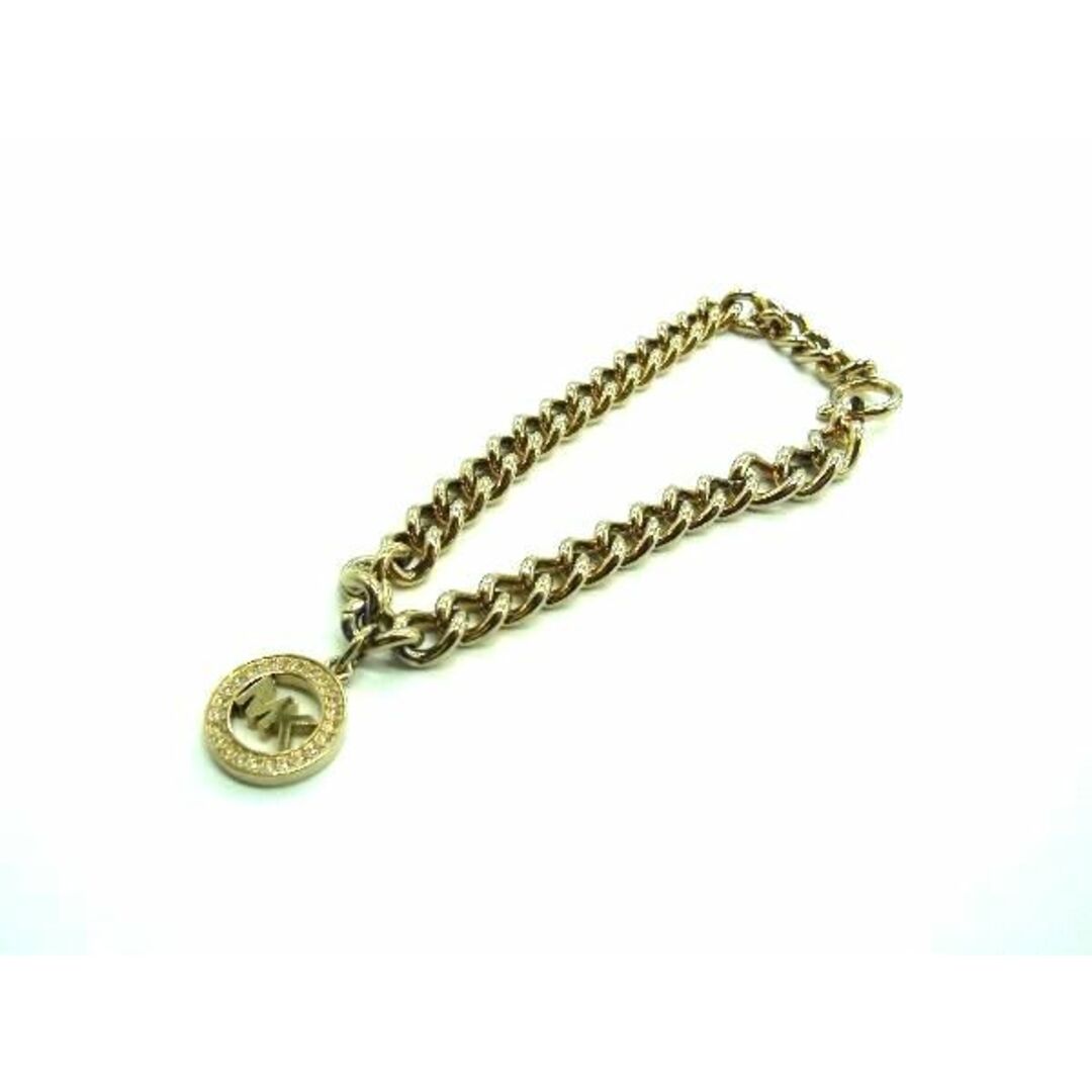 Michael Kors(マイケルコース)の■美品■ MICHAEL KORS マイケルコース ロゴモチーフ ブレスレット アクセサリー レディース ゴールド系 DD8528 レディースのファッション小物(その他)の商品写真