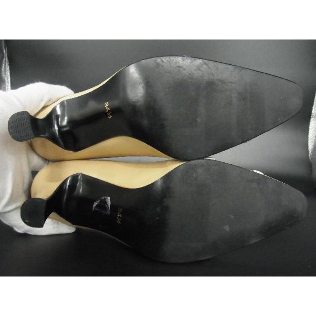 Yves Saint Laurent(イヴサンローラン)の■美品■ YVESSAINTLAURENT イヴサンローラン レザー メッシュ ヒール パンプス 34 1/2 (約21.5cm) シューズ 靴 ベージュ系 DD9006 レディースのアクセサリー(その他)の商品写真