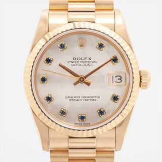 ロレックス(ROLEX)のロレックス デイトジャスト YG   ユニセックス 腕時計(腕時計)