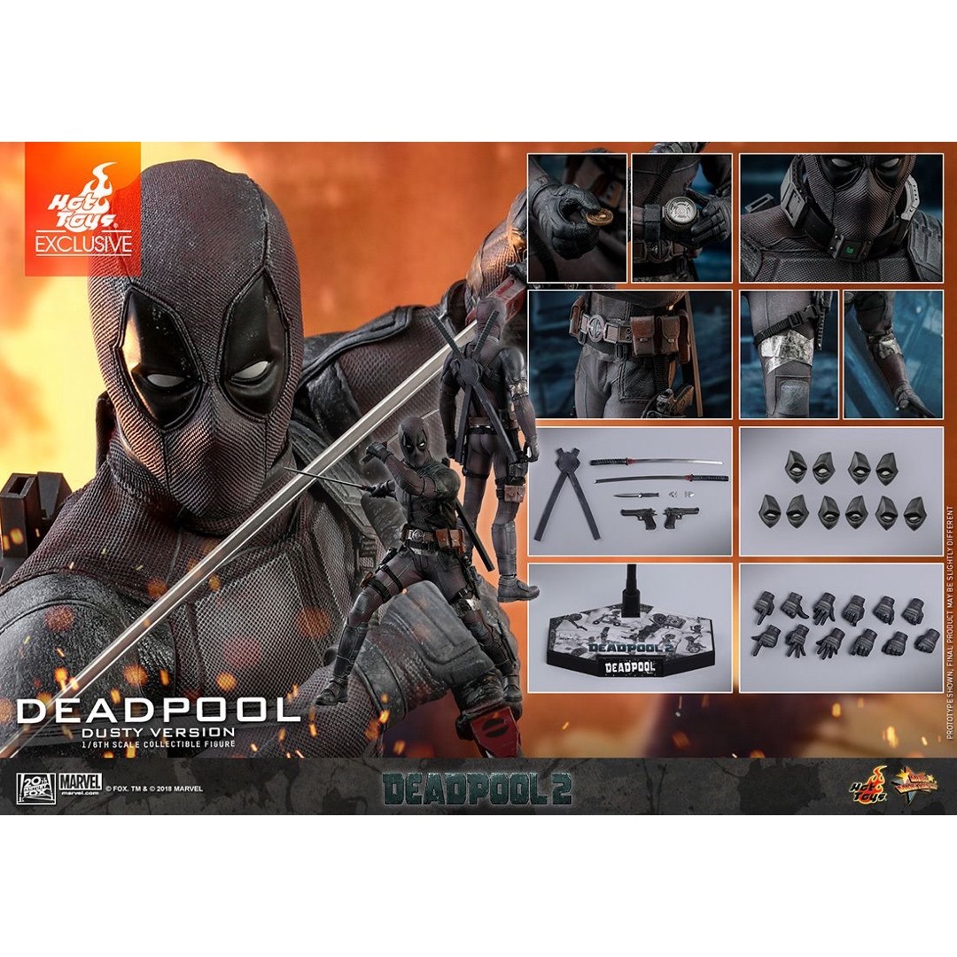 i8toysホットトイズ MMS505 デッドプール （灰まみれ版）限定 Deadpool