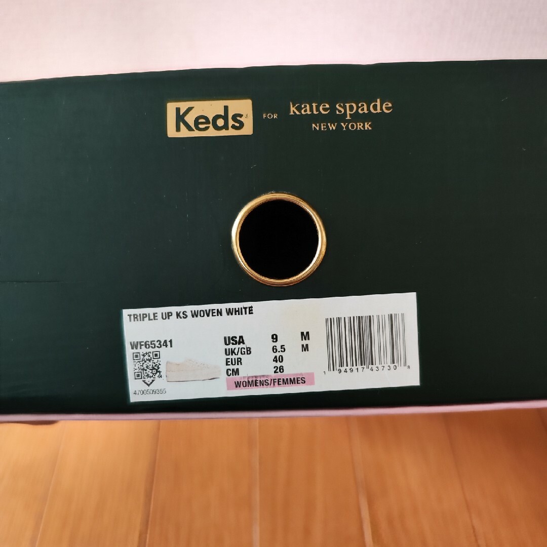 kate spade new york(ケイトスペードニューヨーク)のKeds FOR kate spade☆箱ありシューズ レディースの靴/シューズ(スニーカー)の商品写真