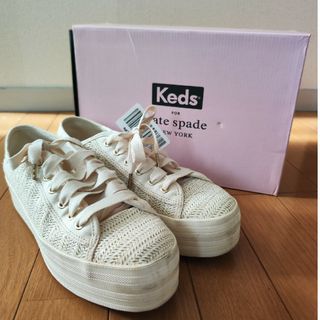 ケイトスペードニューヨーク(kate spade new york)のKeds FOR kate spade☆箱ありシューズ(スニーカー)