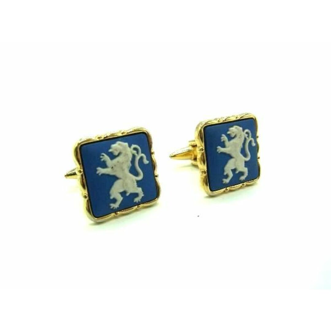 WEDGWOOD(ウェッジウッド)の■美品■ WEDGWOOD ウェッジウッド ジャスパー カフリンクス カフスボタン アクセサリー 紳士 メンズ ゴールド系 DD8585 エンタメ/ホビーの美術品/アンティーク(その他)の商品写真