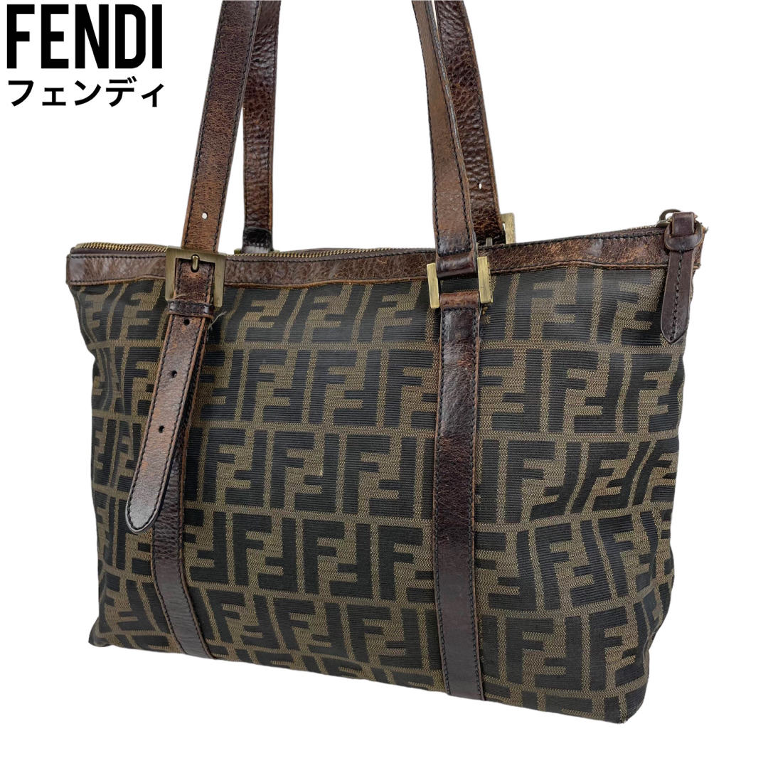 来年度予算案 ✨良品 FENDI フェンディ トートバッグ ズッカ